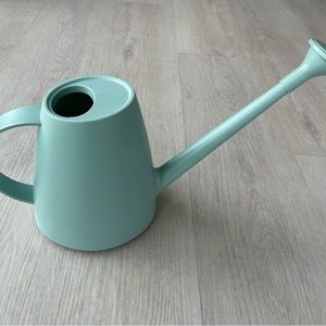 Light teal plant watering can